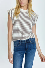 PISTOLA: MARINA WIDE SHOULDER MUSCLE TEE