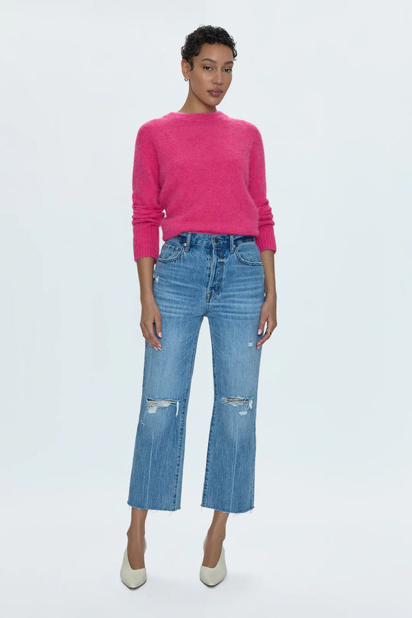 PISTOLA: CASSIE CROP SUPER HIGH RISE STRAIGHT CROP