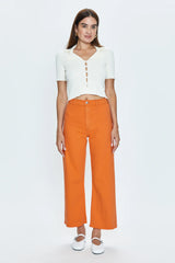 PISTOLA: PENNY CROP HIGH RISE WIDE LEG