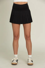 GOLD HINGE: 15" PLEATED TENNIS SKIRT