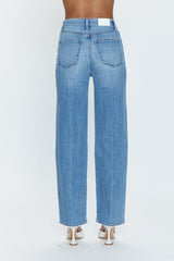 PISTOLA: CASSIE SUPER HIGH RISE STRAIGHT JEAN